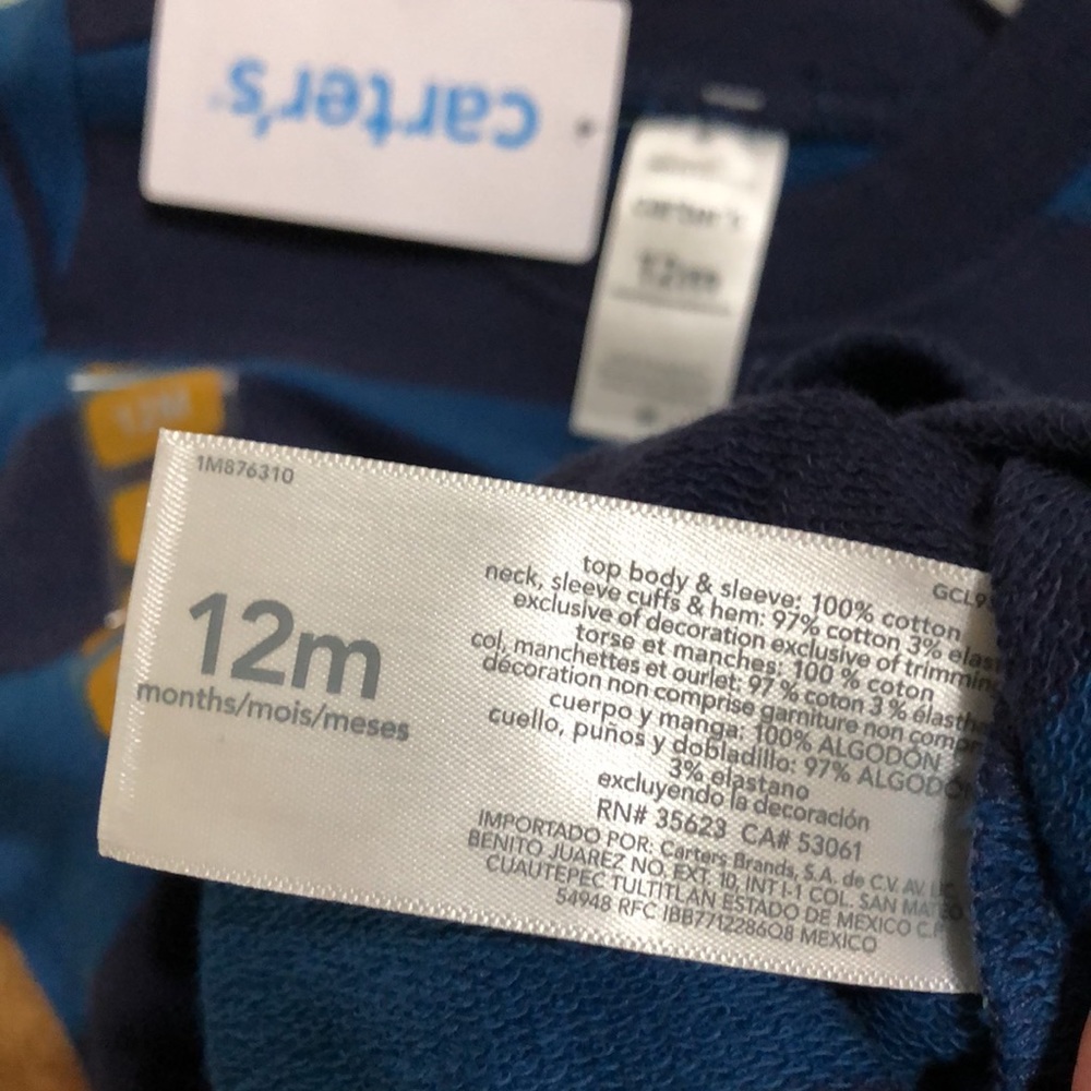 Carter’s 2-pc Boys Toddler Pant Set - Picture 9 of 11